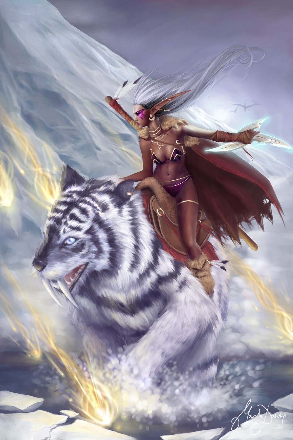 The_Winterspring_Assault_by_blackeri
