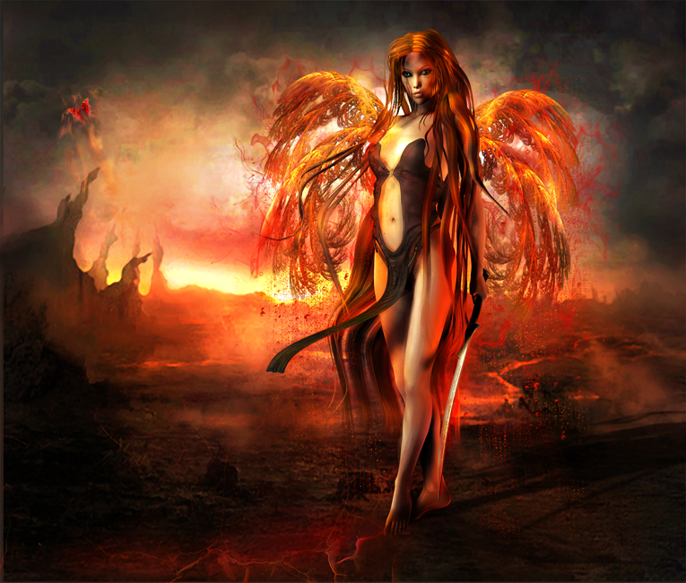 With_Fire_by_cat_woman_amy